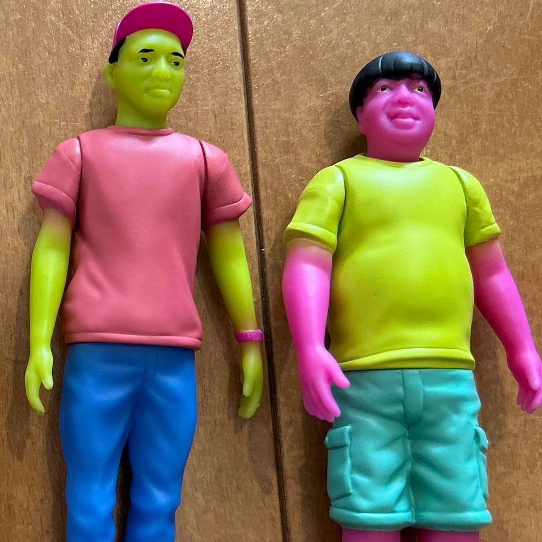 新品・未開封】 バナナマン フィギュア 2体セット ソフビ バナナマン